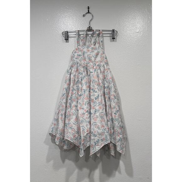 The Prairie By Rachel Ashwell Dress Baby Size 3T Butterfly Floral Print White - Picture 1 of 8